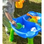 Vandens ir smėlio staliukas žaidimams su 9 priedais – Paveikslėlis 13