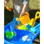 Vandens ir smėlio staliukas žaidimams su 9 priedais – Paveikslėlis 4