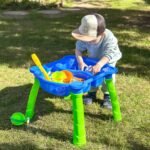 Vandens ir smėlio staliukas žaidimams su 9 priedais – Paveikslėlis 8