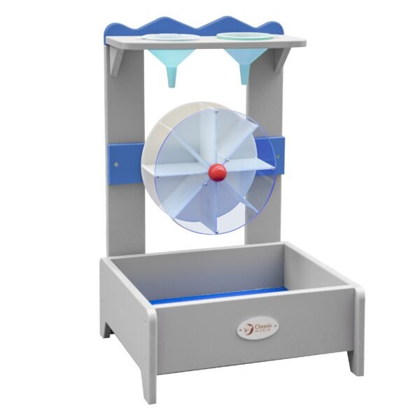 Vandens malūnėlis smėlio dėžei