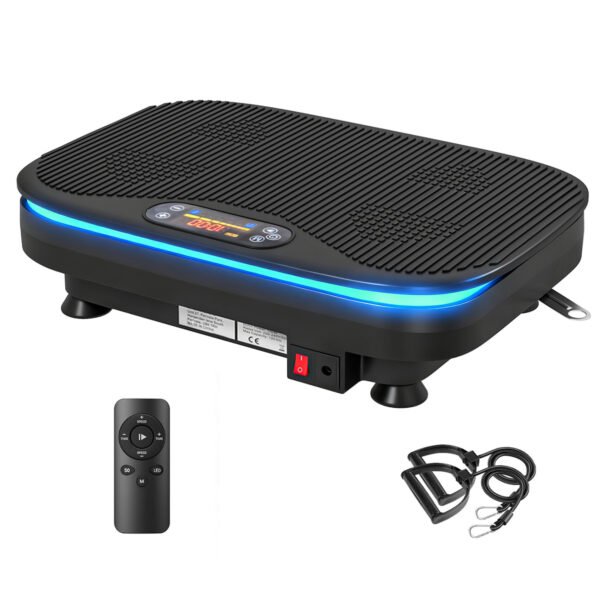 Vibracinė platforma fitnesui su Bluetooth ir 99 greičio lygiais