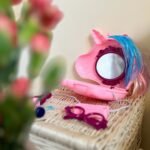 Vienaragio 2in1 grožio staliukas-rankinė mergaitei – Paveikslėlis 3