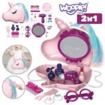 Vienaragio 2in1 grožio staliukas-rankinė mergaitei – Paveikslėlis 5