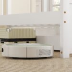 Viengulis medinis lovos rėmas su dviem stalčiais ir integruotomis grotelėmis – Paveikslėlis 8