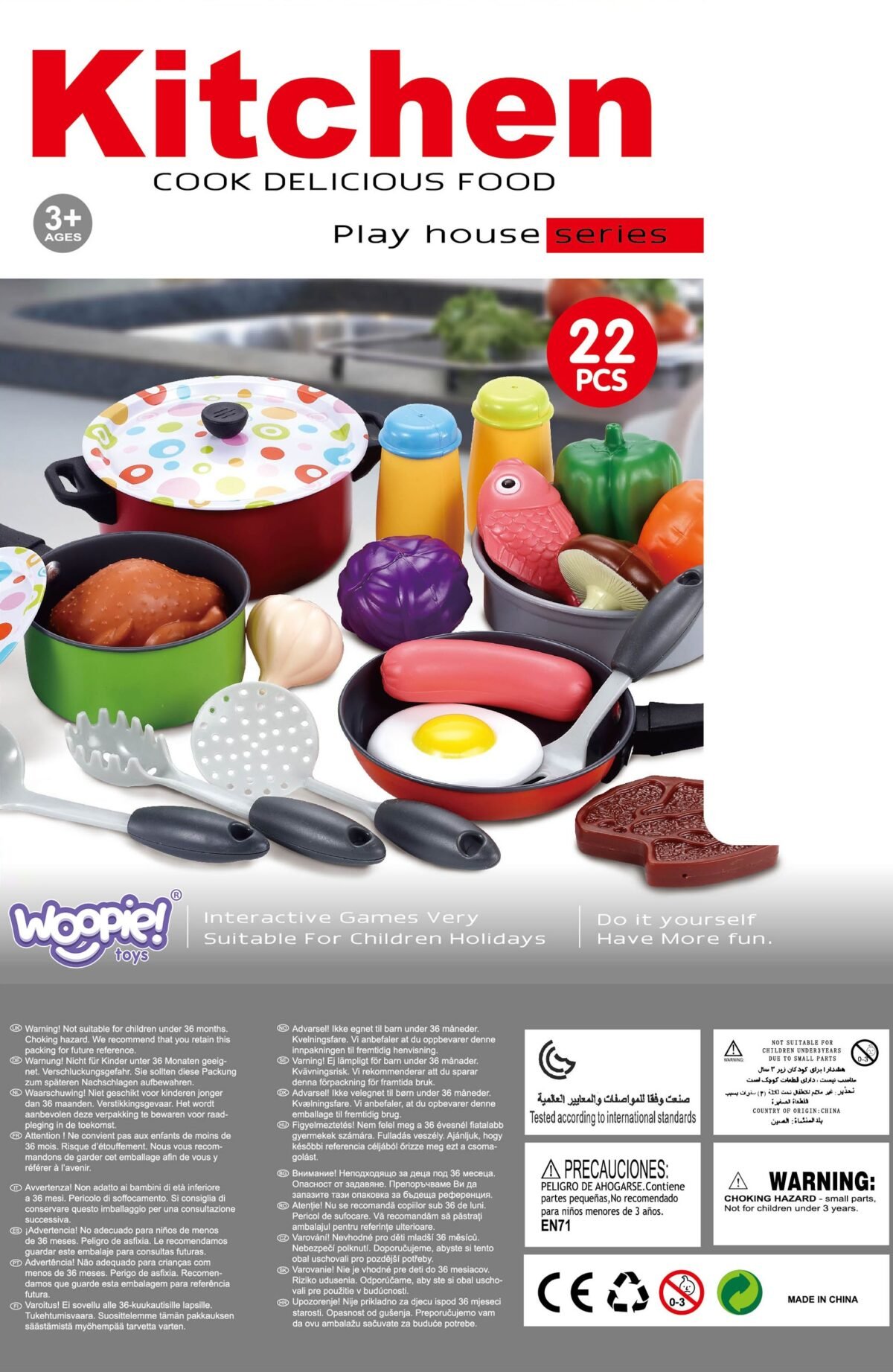 Virėjo rinkinys su 22 virtuvės reikmenimis – Paveikslėlis 14