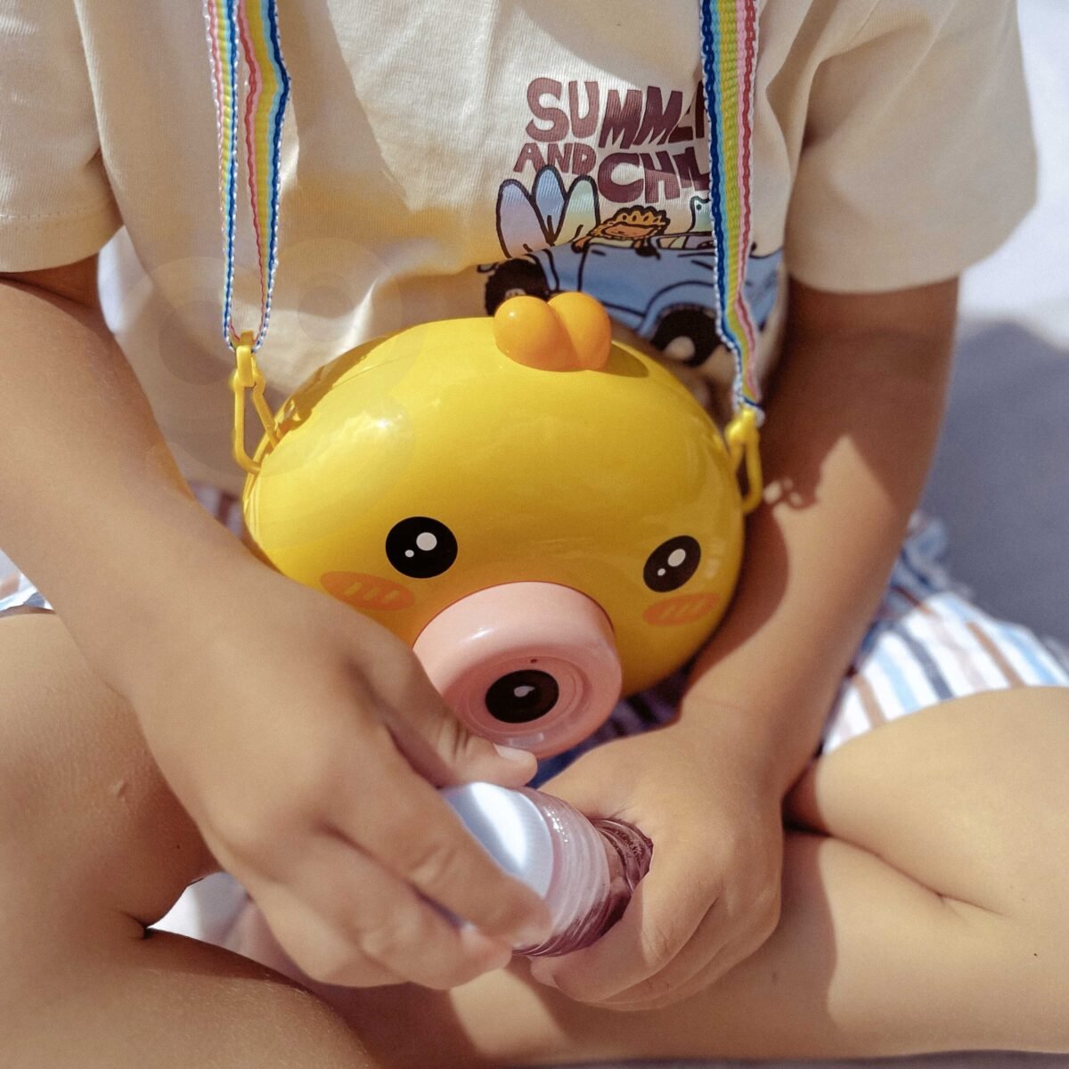 Viščiukas burbulų mašina su muzika ir šviesomis – Paveikslėlis 13