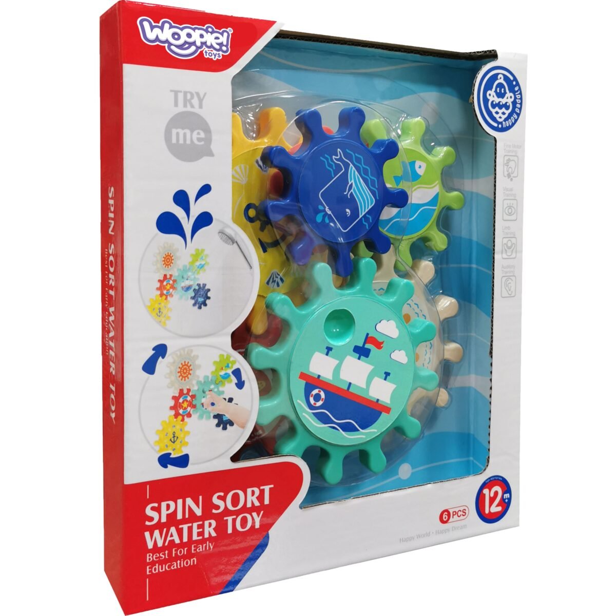 Vonios spalvotų krumpliaračių rinkinys su siurbtukais – Paveikslėlis 5