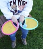 Žaidimo raketės vaikams su 2 kamuoliukais – Paveikslėlis 4