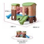 Žaidimų aikštelė su tiltu, tuneliu ir čiuožyklomis – Paveikslėlis 6