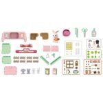 Žaidimų kuprinė 3in1: triušių ferma ir sodas – Paveikslėlis 11