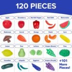 Žaislinis maisto rinkinys žaidimams, 120 dalių – Paveikslėlis 3