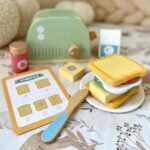 Medinis pusryčių rinkinys su skrudintuvu ir 14 priedų – Paveikslėlis 3