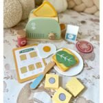 Medinis pusryčių rinkinys su skrudintuvu ir 14 priedų – Paveikslėlis 7