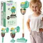 Dino interaktyvus dulkių siurblys su šviesa ir garsu – Paveikslėlis 2