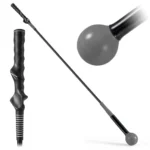 Golfo mosto treniruoklis su pasunkinta galvute 120 cm (Pilka)