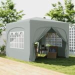 3x3 m Pop-up paviljonas su šoninėmis sienomis – Paveikslėlis 2