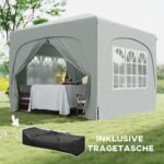 3x3 m Pop-up paviljonas su šoninėmis sienomis – Paveikslėlis 7