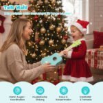 53 cm vaikiška ukulelė su keturiomis stygomis ir liepų medienos korpusu (Šviesiai mėlyna) – Paveikslėlis 3