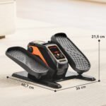 Elektrinis mini elipsinis treniruoklis su 12 greičio lygių ir nuotolinio valdymo pulteliu – Paveikslėlis 3