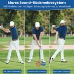 Golfo treniruoklis su garsiniu grįžtamuoju ryšiu ir ergonomiška rankena (Mėlyna) – Paveikslėlis 4