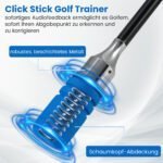 Golfo treniruoklis su garsiniu grįžtamuoju ryšiu ir ergonomiška rankena (Mėlyna) – Paveikslėlis 5