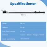 Golfo treniruoklis su garso grįžtamuoju ryšiu ir neslystančia rankena (Juoda) – Paveikslėlis 2