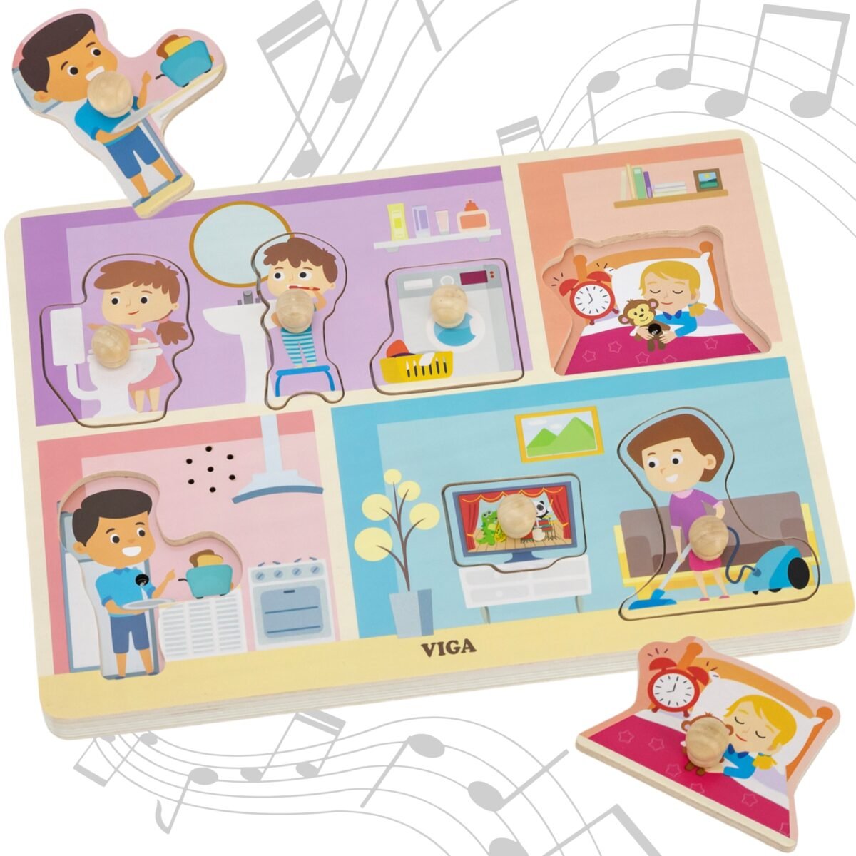 Kasdienių veiklų garsinė dėlionė – Paveikslėlis 9