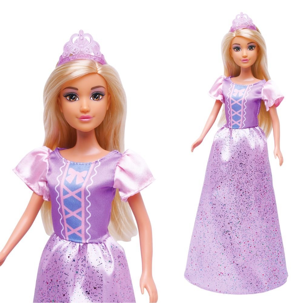 Lėlė princesė Lily su puošnia suknele ir karūna Lėlė princesė Lily su puošnia suknele ir karūna