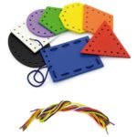 Medinis Montessori vėrimo rinkinys