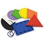 Medinis Montessori vėrimo rinkinys