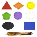 Medinis Montessori vėrimo rinkinys – Paveikslėlis 3