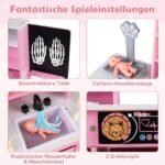 Medinis gydytojo kabineto žaidimų centras su lentele ir kriaukle (Rožinė) – Paveikslėlis 3