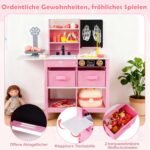 Medinis gydytojo kabineto žaidimų centras su lentele ir kriaukle (Rožinė) – Paveikslėlis 5