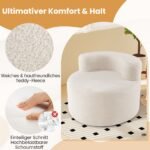 Mėnulio formos vienvietis sėdmaišis su lenktu atlošu (Smėlio) – Paveikslėlis 5