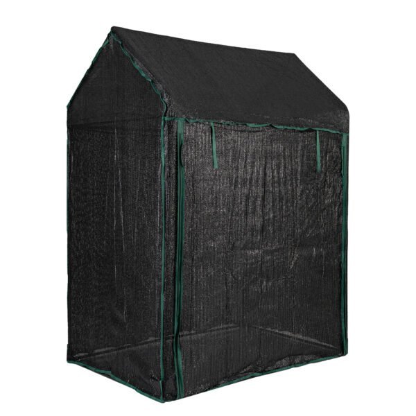 Nešiojamas mini šiltnamis su dvejopa danga (Juoda)
