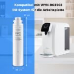 Pakeičiamas vandens filtras stacionariai RO sistemai su greitu montavimu (Balta) – Paveikslėlis 2