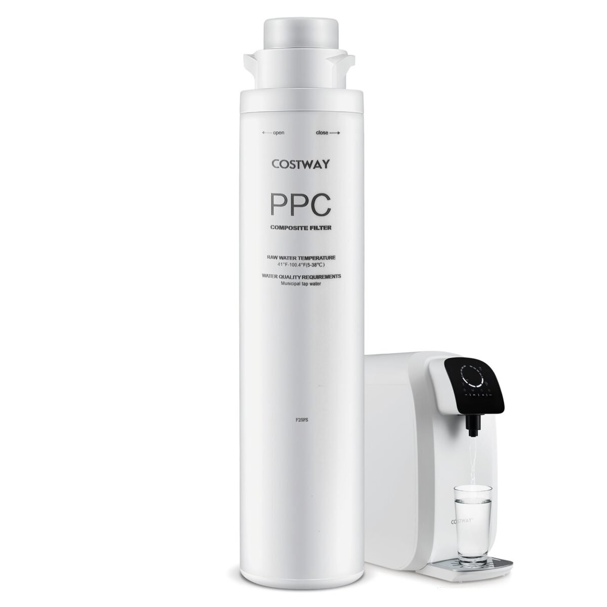 Pakeičiamas vandens filtras stacionariai RO sistemai su greitu montavimu (Balta) – Paveikslėlis 3