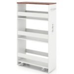 Plonas laikymo vežimėlis su įkrovimo stotele (Kaimiška ruda)