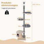 Reguliuojamo aukščio draskyklė katei su daugiapakopėmis platformomis (Pilka) – Paveikslėlis 2