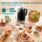 Retro dizaino virdulio ir skrudintuvo rinkinys su tiksliu temperatūros valdymu – Paveikslėlis 3