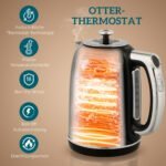 Retro dizaino virdulio ir skrudintuvo rinkinys su tiksliu temperatūros valdymu – Paveikslėlis 4