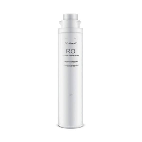 Stalinės atvirkštinio osmoso sistemos RO filtro pakaitalas su 0 0001 µm membrana (Balta)