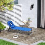 Sulankstomas saulės gultas su veido anga – Paveikslėlis 2