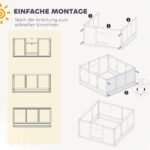 Vados dėžė mažiems ir vidutiniams šunims su reguliuojamu įėjimu ir neslystančiais padukais – Paveikslėlis 6