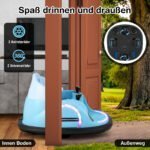 Vaikiškas elektrinis automobilis su 360° sukimosi funkcija ir nuotolinio valdymo pulteliu (Mėlyna) – Paveikslėlis 4