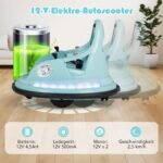 Vaikų elektrinis buferinis automobilis su 360° pasukimu ir nuotoliniu valdymu (Mėlyna) – Paveikslėlis 4