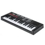 Vaikų nešiojamas elektroninis pianinas su 37 klavišais ir ritmais (Juoda)