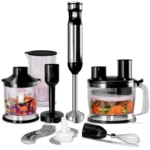 Nerūdijančio plieno maisto trintuvas 1000W (Juoda)