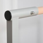 13 lygių reguliuojamo aukščio gimnastikos skersinis iš medžio ir plieno – Paveikslėlis 9