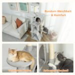 160 cm aukščio stabili kačių draskyklė su sisaliniais stulpais ir daugybe lygių – Paveikslėlis 7